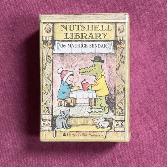 Nutshell Library: 4 Maurice Sendak Books in Mini Box Set. Chicken Soup... SEALED - Picture 3 of 5
